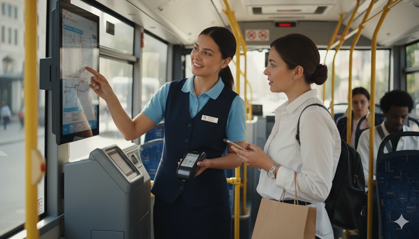 La relation client pour les agents des transports publics